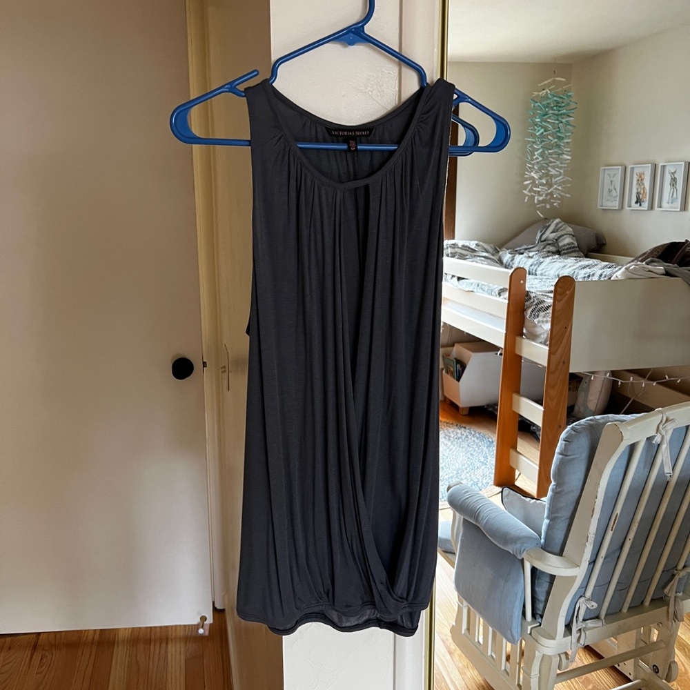 Victoria’s Secret open front surplice tank top